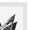 DesignOvation Gallery Rectangle Wood Wall Frame, 11x17, White - 4 of 4