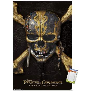 Trends International Disney Pirates: DMTNT - Skull And Crossbones Unframed Wall Poster Prints