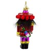 Kurt Adler Noble Gems Glass Ornament for Christmas Tree, Mexican Nutcracker - 3 of 4