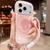 HTUTWOO Gradient Case for iPhone 17 Pro Max with Lanyard, Cute Magnetic Shockproof Phone Protective Cover - 4 of 4
