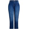 Avenue Women's Plus Size Tall Butter Denim Straight Leg Jean - 4 of 4