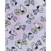 Peanuts Girls' I Woke Up This Cute Snoopy Tie-Dye Sleep Pajama Set Shorts Multicolored - 4 of 4