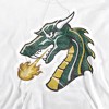 Tiffin University Official Distressed Primary Logo Adult Pull-Over Hoodie - 2 of 4