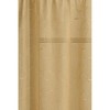 Kate Aurora Complete 4 Piece Linen Leaf Embroidered Complete Kitchen Curtain Set - 3 of 3