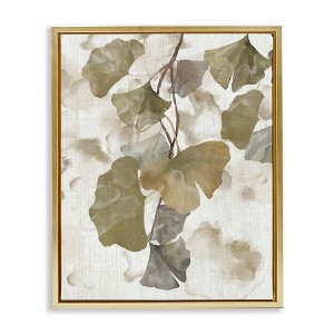 Stupell Industries Rustic Ginkgo Leaves, 25" x 31" - 1 of 4