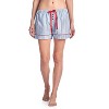Casual Nights Women's 2 Pack Cotton Woven Lounge Boxer Shorts - 2 of 3