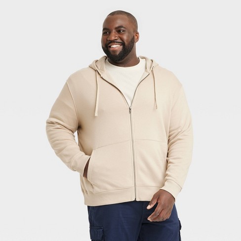 Men's Big & Tall Hooded Sweatshirt - Goodfellow & Co™ Tan 4xlt : Target