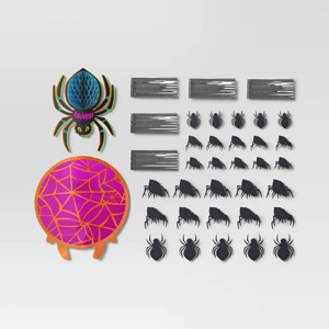Spiders Paper Wall Decor - Hyde and EEK! Boutique™ - 1 of 3