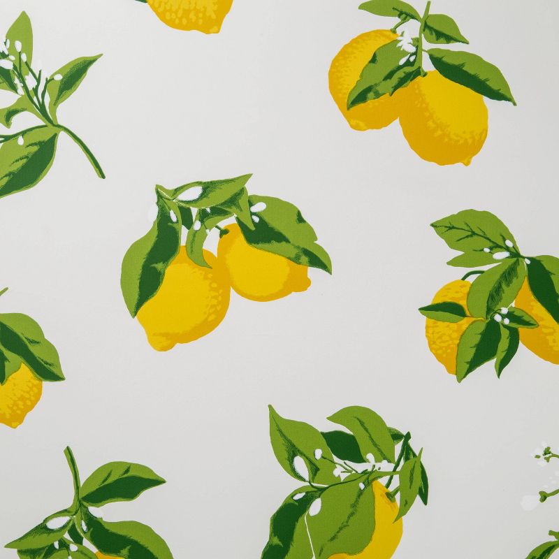 Lemons Peel &#38; Stick Wallpaper Yellow - Opalhouse&#8482;, 4 of 9