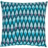 Luca Pillow (Set of 2) - Blue - 22"X22" - Safavieh - 3 of 3