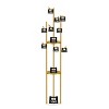 3 Tier Heavy Duty Gold Coat Rack Stand Freestanding Tall Clothes Hall Tree with 9 Hooks & Marble Base for Bedroom Office Hall Entryway - 4 of 4