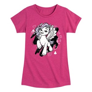 Girls' - My Little Pony - Pipp Graphic Fitted Short Sleeve Graphic T-Shirt - 1 of 3