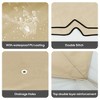 Sevobal Patio Umbrellas Patio Double Roof With Air Vent Gazebo Replacement Canopy Top Fabric For Lawn, Garden, Backyard, Beige, 118"*118"*26.78" - 4 of 4