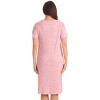 Dreamcrest Womens Nightgown with Lace Trim  Short Sleeve Sleepwear Pajamas with Stretch  Solids & Prints - 3 of 3
