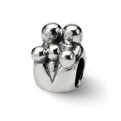Black Bow Jewelry Sterling Silver Family of 5 Bead Charm