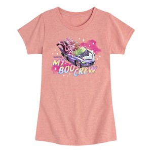Girls' - Mattel - My Boo Crew Racecar Fitted Short Sleeve Graphic T-Shirt - 1 of 4