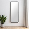 HomeRoots 66" Black Steel Framed Full Length Mirror - 2 of 4