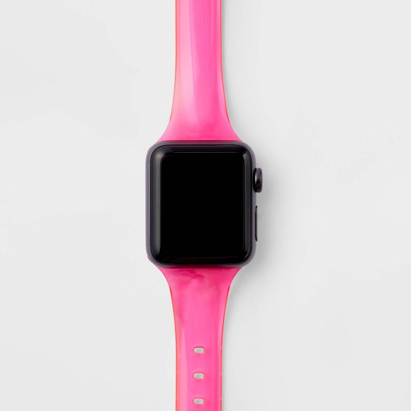 Apple Watch Soft TPU Band 38/40/41mm - heyday&#8482; Neon Pink, 3 of 7