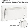 Hachikiko RFID Blocking Ultra Slim Vegan Leather Wallet, Compact Credit Card Holder Clutch with 11 Card Slots, ID Window & Zippered Change Pocket - 4 of 4