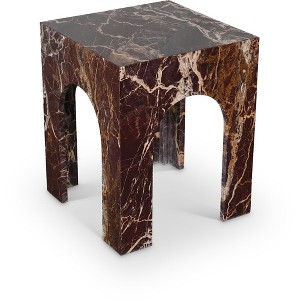 Meridian Furniture,Palermo Marble End Table - 1 of 4