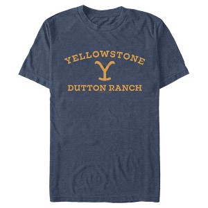 Men's Yellowstone Large Dutton Ranch Brand T-Shirt - 1 of 4
