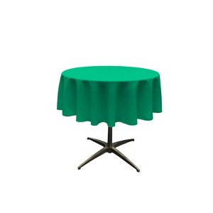 Slickblue Polyester Poplin Round Tablecloth 41 Different Colors 7 Sizes - 1 of 1
