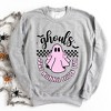 Simply Sage Market Women's Graphic Sweatshirt Just Wanna Have Fun Checkered - 3 of 4