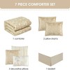 Nanshing 7pc Bruno Comforter Set Gold - 4 of 4