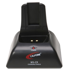 Califone WS-CR Cradle Battery Charger, For Use with Wireless Transmitter or Receiver - 1 of 1