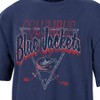 NHL Columbus Blue Jackets Women's Short Sleeve Dark Fashion T-Shirt - 3 of 3