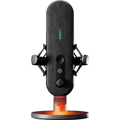 SteelSeries 61601 Alias USB Microphone for Gaming, Broadcasting, and Podcasting Black Certified Refurbished