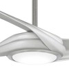 60" Minka Aire Modern Indoor Ceiling Fan with LED Light Remote Control Brushed Nickel for Living Room Family Dining Home Office - 3 of 4