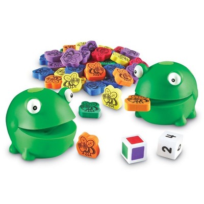 Learning Resources Froggy Feeding Fun, Fine Motor Activity Set, 65 Pieces