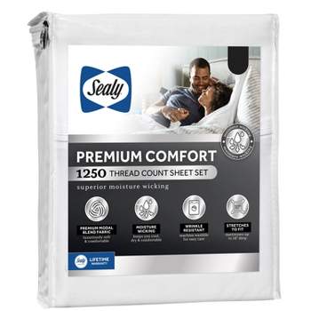 Sealy 1250 Thread Count Premium Comfort Sheet Set