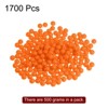 Unique Bargains Loose Craft DIY Earring Necklace Making Acrylic Round Beads 1700 Pcs - 3 of 4