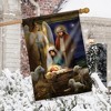 Briarwood Lane House Flag 40x28 For Outdoor Holy Nativity Christmas For Christmas House Flag - 4 of 4