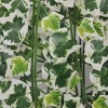 vidaXL Artificial Plant Set of 4 Variegated Green Plastic 35.4in - 3 of 3