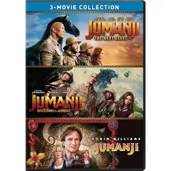 Jumanji / Jumanji: Welcome to the Jungle / Jumanji: The Next Level (DVD)