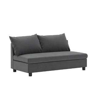 YOOCOZZ Chenille Sectional Sofa Piece with Pillows - 1 of 4