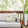 18"x18" Deny Designs Nadja Little Blooming Wildflowers Square Outdoor Throw Pillow Beige - 3 of 4