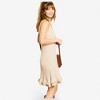 Anna-Kaci Women's Ribbed Knit Sleeveless Dress with Ruffled Hem - 2 of 3