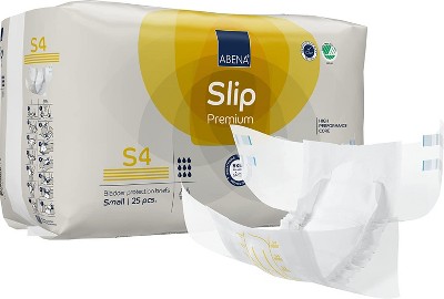 Abena Slip, Premium Incontinence Briefs, Level 4 Maximum Absorbency (Small To Extra Large Sizes)