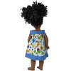 Doll Clothes Superstore Handmade 18-Inch Doll Dress with Flower & Butterfly Print - 4 of 4