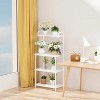 LunaLulinlk 4-Tier Kitchen Microwave Storage Rack with Metal Shelves - 4 of 4