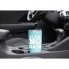 100 North 20 Ounce Stainless Steel On the Go Travel Tumbler With Push Top Lid, No Pain No Gain Teal - 3 of 4