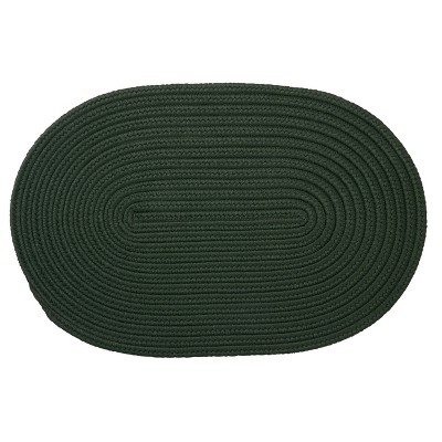 Colonial Mills Boca Doormats - Dark Green 26" x 40"
