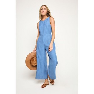 WEST K Women's Odessa Sleeveless Back Zipper Jumpsuit - 1 of 4