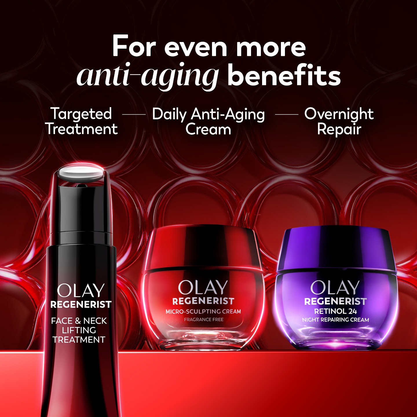 Крем для лица Olay Regenerist Micro-Sculpting без отдушки, 1.7 oz, цвет: Кремовый — фото 8