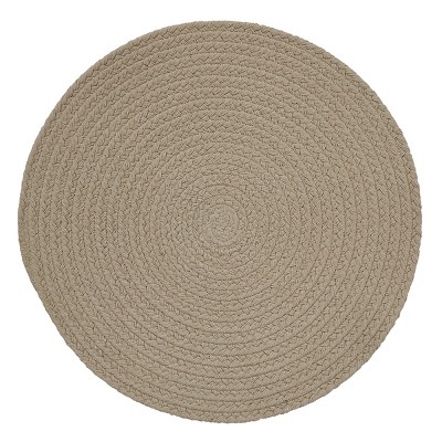 Split P Essex Round Placemat Set - Stone