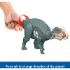 Jurassic World Rebirth Wild Roar Maiasaura Dinosaur Toy, Tail Controlled Attack Chomp & Sound - 4 of 4
